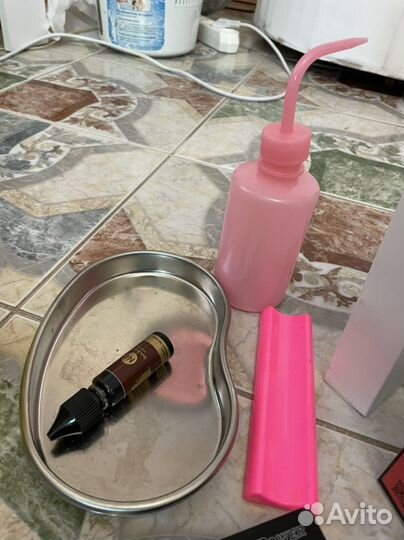 Тату машинка, блок, педаль. Набор