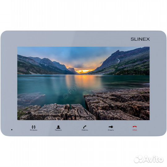 Видеодомофон slinex, SM-07MN (серебро)