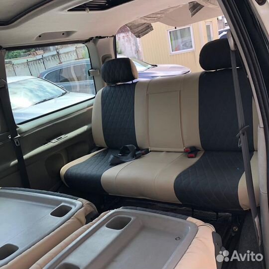 Авточехлы из экокожи toyota hiaceregius