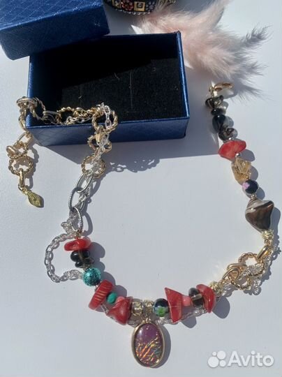 Ожерелье из натуральных камней