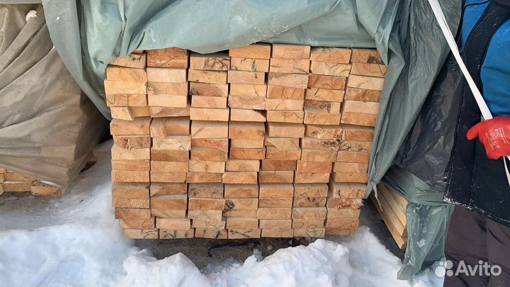 Доска обрезная 50x150x6000