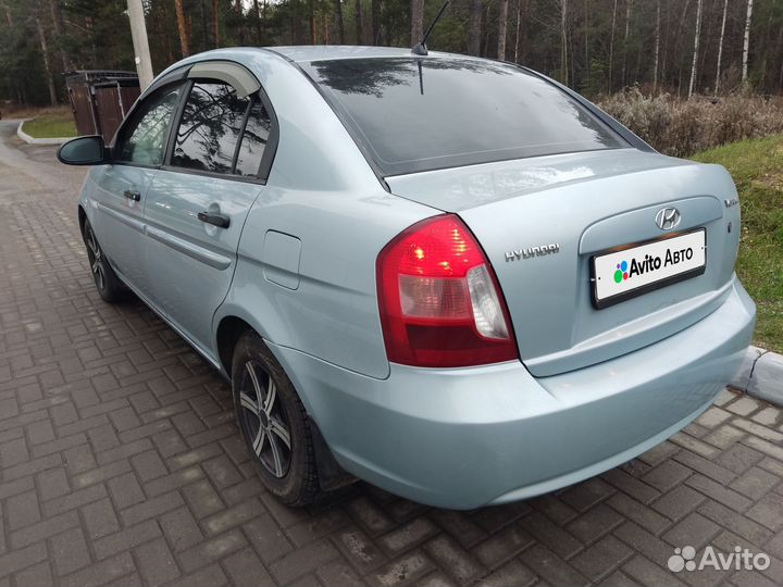 Hyundai Verna 1.4 МТ, 2007, 165 000 км