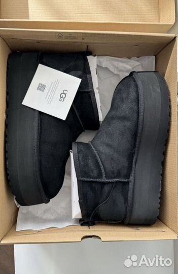 Ugg ботинки на платформе женские оригинал