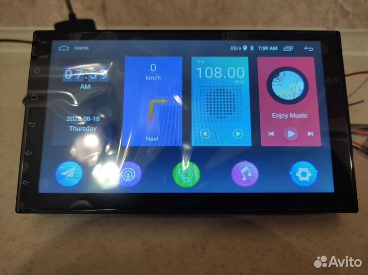 Магнитола 2 din, новая, андройд 11