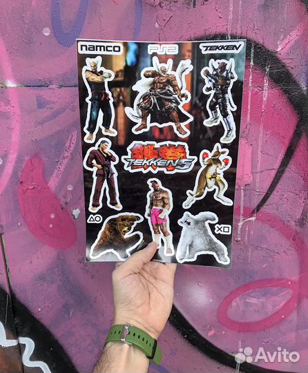 Tekken 5/Теккен5 Стикеры/Наклейки
