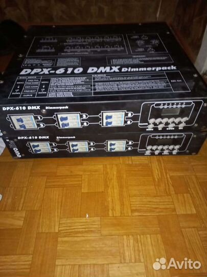 DPX-610 DMX dimmerpack