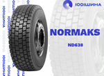 295/80R22.5 normaks ND638 Ведущая