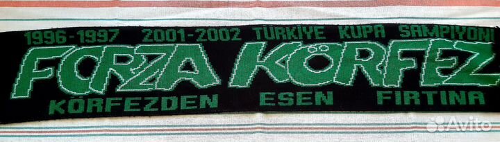 Vintage scarf FC Kocaelispor Forza Körfez Türkiye