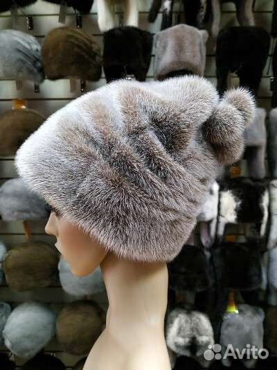 Шапка норковая женская