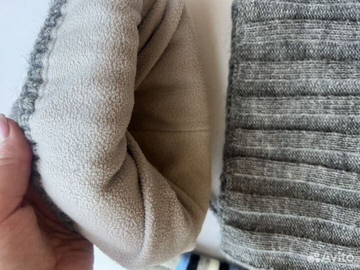 Наборы Шапка+ снуд б/у детские +перчатки зима