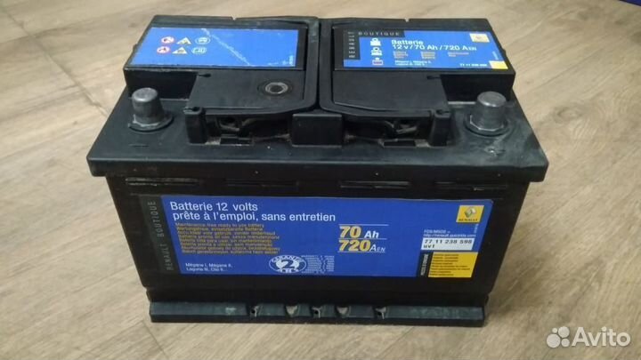 Аккумулятор Б/У 70 Ач Renault
