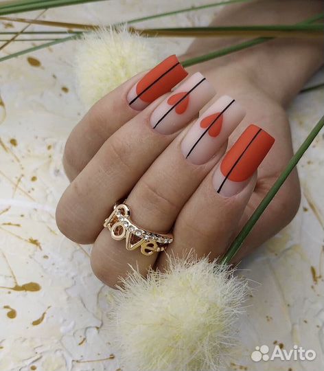Маникюр с покрытием