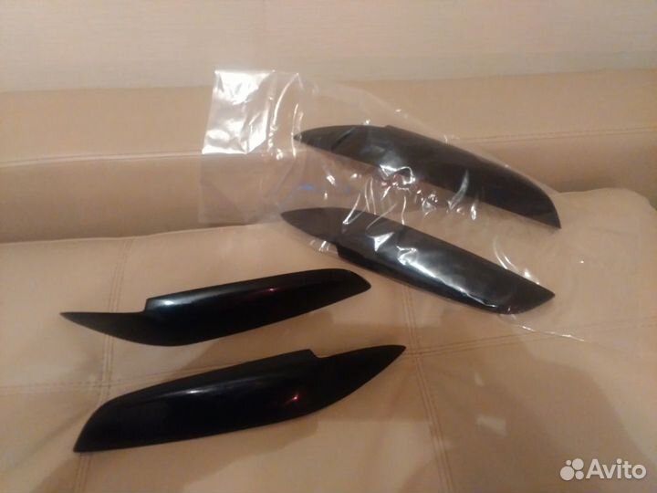 Реснички на фары для Kia Magentis 2