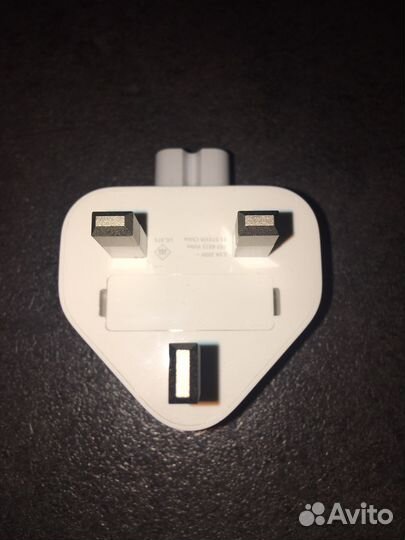 Блок питания британская розетка apple