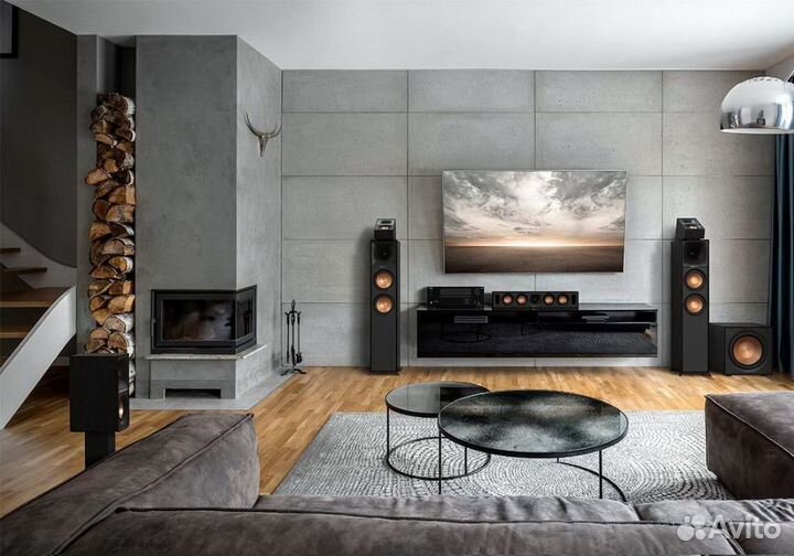 Напольные колонки Klipsch R-600F для кинотеатра