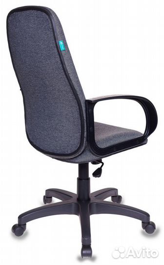 Кресло компьютерное CH-808axsn, ткань, сер., карка
