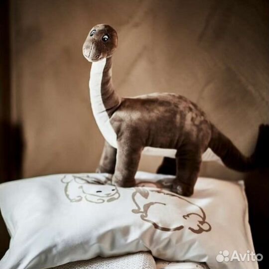 Новый динозаврик Бронтозавр Йэттелик Икеа. 55 см