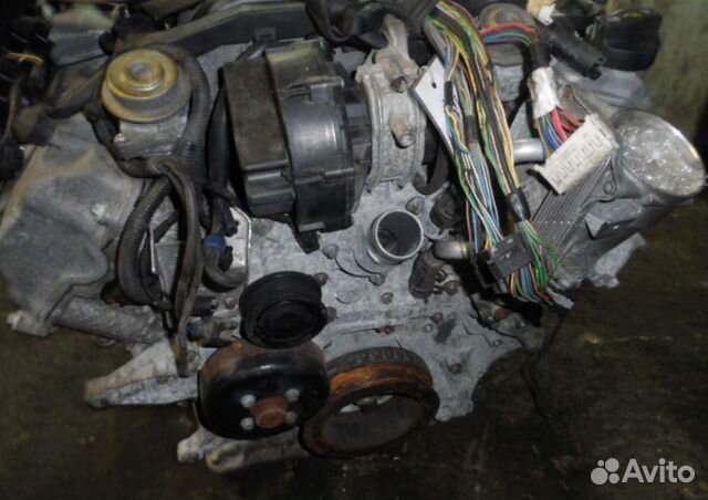 Двигатель 112973 Mercedes S-klasse (W220) 3.7i