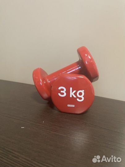 Гантели 3кг Domyos