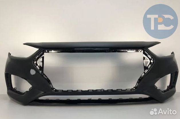 Бампер передний Hyundai Solaris 2 2017г- в цвет