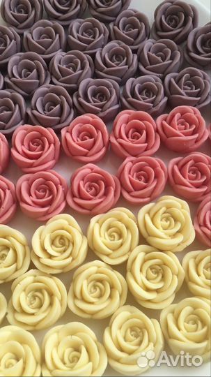 Шоколадные цветы на 8 марта