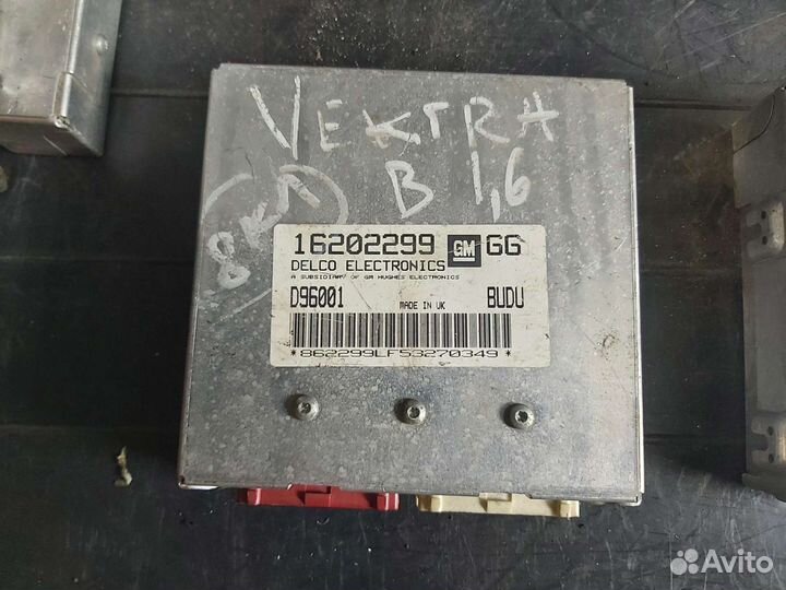Блок управления двигателем Opel Vectra B 16202299