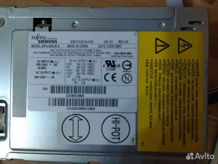 Материнская плата с процессором