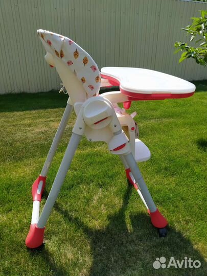 Стульчик для кормления chicco polly 2 в 1