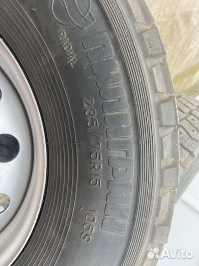 Колеса в сборе на niva 235/75R15