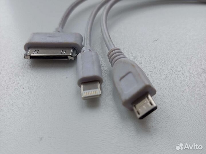 Кабель для зарядки разных устройств через USB