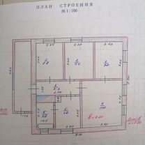 Дом 60 м² на участке 30 сот.