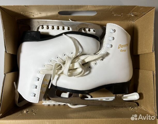 Коньки фигурные для девочки graf davos gold 31