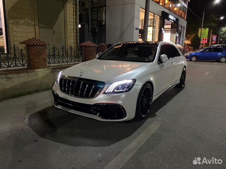 Прокат авто Original w222 и w221