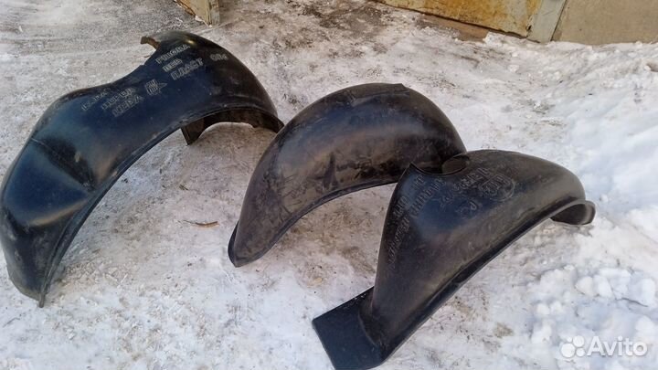 Локера(подкрылки) на ваз 05-06, 08-99, приора