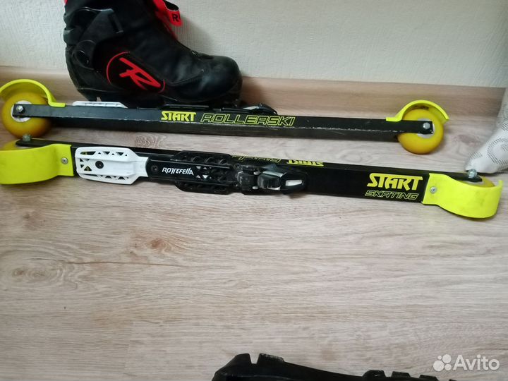 Лыжи роллеры коньковые