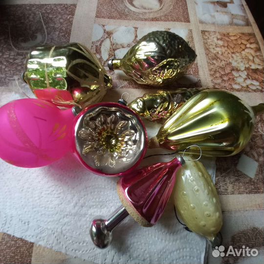 Советские ёлочные игрушки