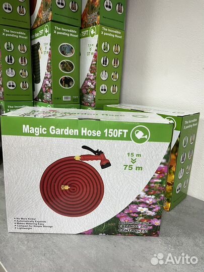 Шланг поливочный растягивающийся