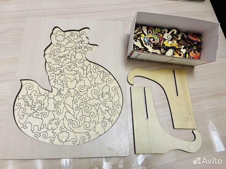 Деревянный пазл «Лисичка»