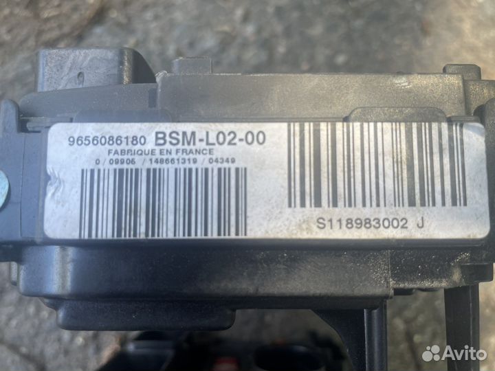 Блок BSM L01 L02 пежо 407
