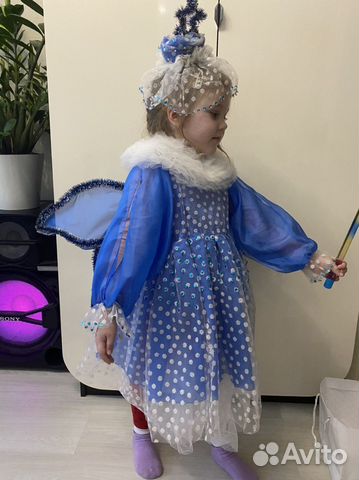 Новогодний костюм Феи на 4 года