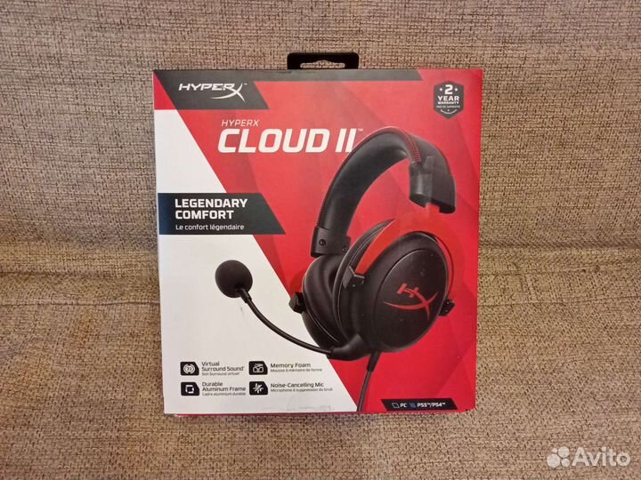 Игровая гарнитура HyperX Cloud II