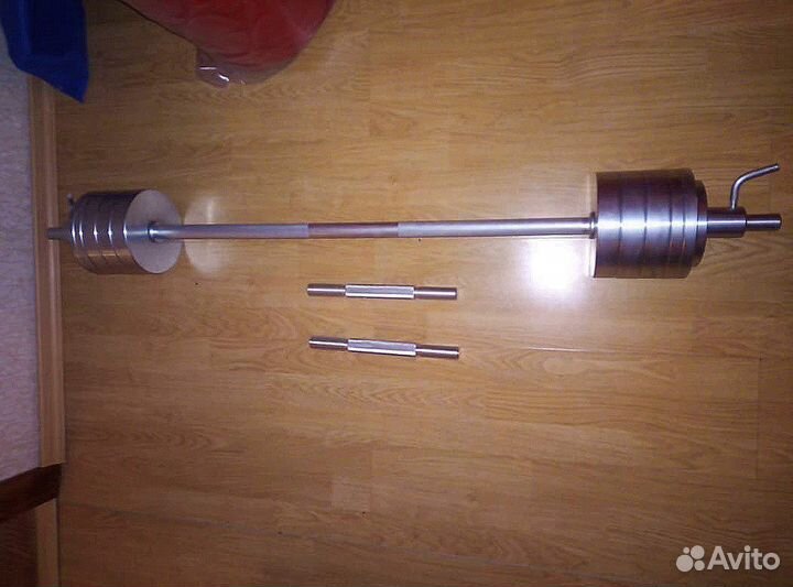Штанга + гантели новые