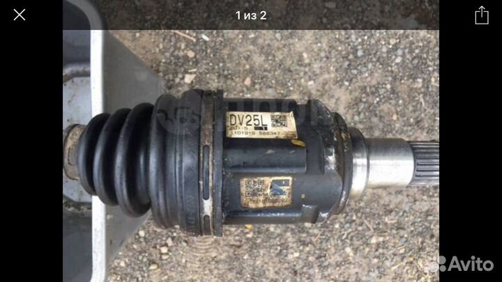 Передний левый привод на Camriy2012