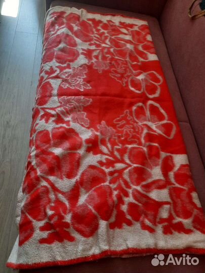 Одеяло шерстяное СССР новое