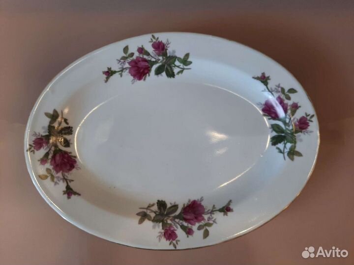 Блюдо овальное