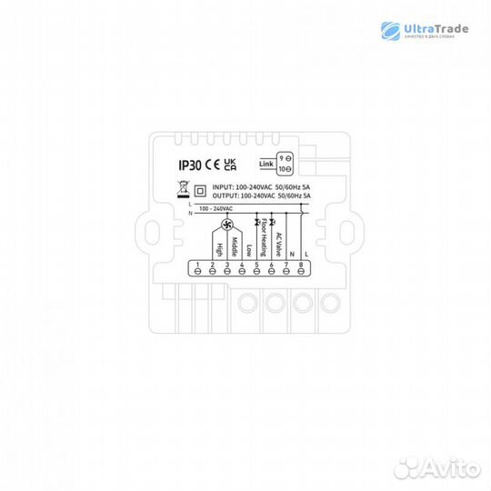 Умный термостат для кондиционера Xiaomi Heatcold S