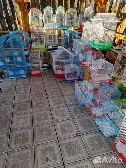 Клетка для попугая новая