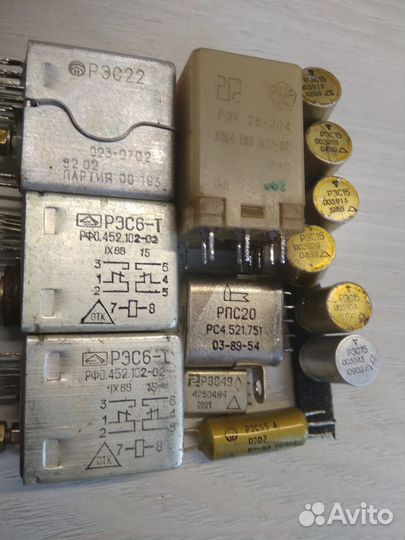 Реле рэс22,рэс15,рэс6-Т,рэк28,рпс20,рк