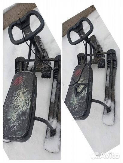 Детский снегокат бу