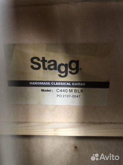 Классическая гитара stagg SCL70-BLK